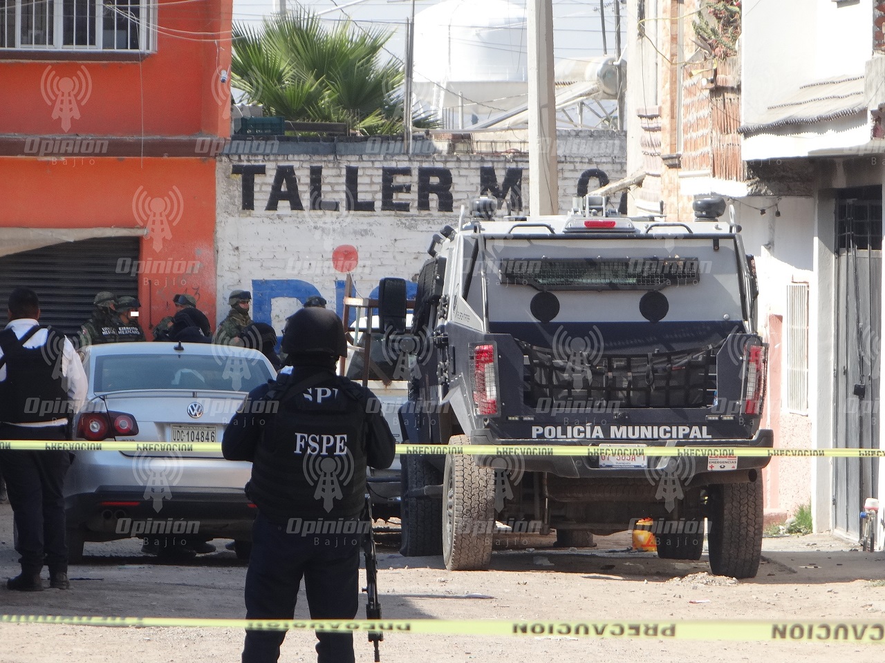 Se enfrentan hombres armados vs Policias Municipales: 1 herido